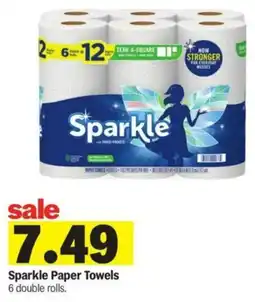 Meijer Sparkle Paper Towels offer