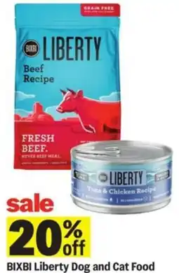 Meijer BIXBI Liberty Dog and Cat Food offer