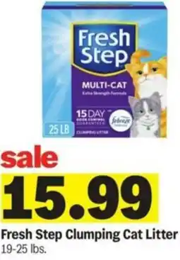 Meijer Fresh Step Clumping Cat Litter offer