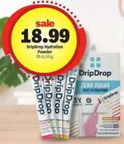 Meijer DripDrop Hydration Powder offer