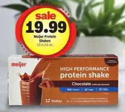 Meijer Meijer Protein Shakes offer