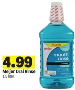 Meijer Meijer Oral Rinse \ offer