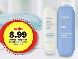 Meijer Method Shampoo or Conditioner offer