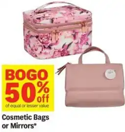 Meijer Cosmetic Bags or Mirrors offer