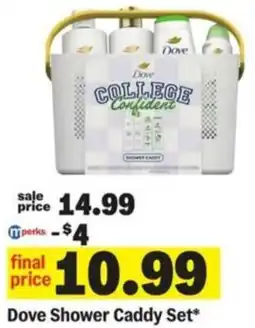 Meijer Dove Shower Caddy Set offer