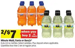 Meijer Minute Maid, Fanta or Barq's offer