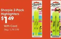 Kroger Sharpie 2-Pack Highlighters offer
