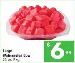Albertsons Large watermelon bowl offer