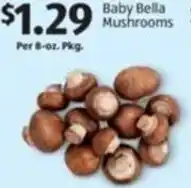 Aldi Baby Bella Mushrooms offer