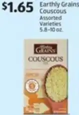 Aldi Earthly Grains Couscous offer