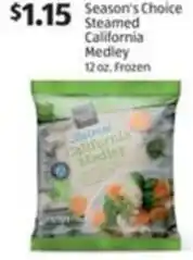 Aldi Season's Choice Steamed California Medley offer