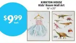 Aldi KIRKTON HOUSE Kids' Room Wall Art offer