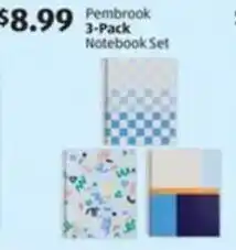 Aldi Pembrook Notebook Set offer