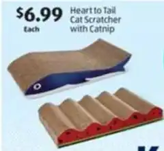 Aldi Heart to Tail Cat Scratcher with Catnip offer