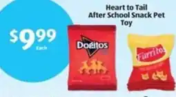 Aldi Heart to Tail After School Snack Pet Toy offer
