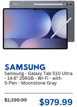 Best Buy Samsung Galaxy Tab S10 Ultra offer