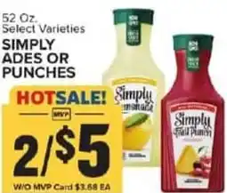 Food Lion Simply ades or punches offer