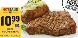 Food Lion Beef t-bone steak offer