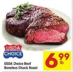 Albertsons USDA Choice Beef Boneless Chuck Roast offer