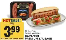 Food Lion Carando premium sausage offer