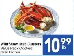 Albertsons Wild snow crab clusters offer