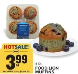Food Lion Food lion muffins offer