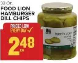 Food Lion Food lion hamburger dill chips offer