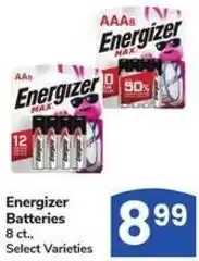Albertsons Energizer batteries offer