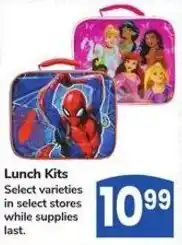Albertsons Lunch kits offer