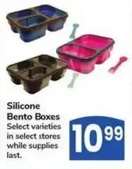 Albertsons Silicone bento boxes offer
