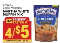 Food Lion Martha white muffin mix offer