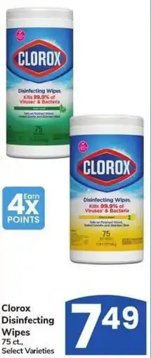 Albertsons Clorox disinfecting wipes offer