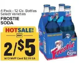 Food Lion Frostie soda offer