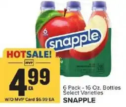 Food Lion Snapple offer