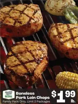 Rosauers Boneless pork loin chops offer