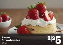 Rosauers Sweet strawberries offer