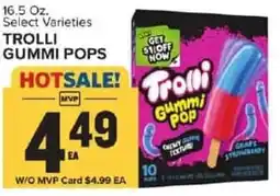 Food Lion Trolli gummi pops offer