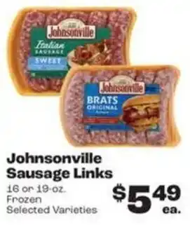 Rosauers Johnsonville sausage links offer
