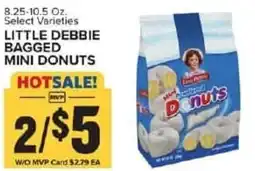 Food Lion Little debbie bagged mini donuts offer