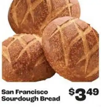 Rosauers San francisco sourdough bread offer