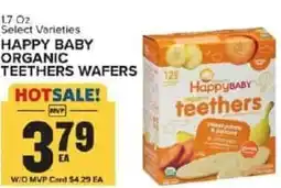 Food Lion Happy baby organic teethers wafers offer