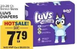 Food Lion Luvs diapers offer