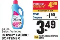 Food Lion Downy fabric softener offer
