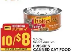 Food Lion Friskies canned cat food offer