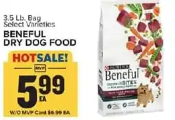Food Lion Beneful dry dog food offer