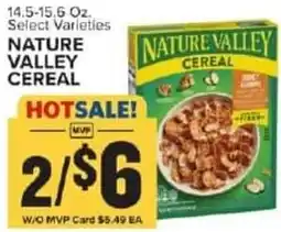 Food Lion Nature valley cereal offer