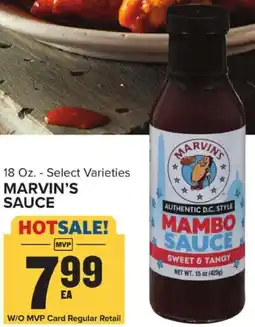 Food Lion Marvin's sauce offer