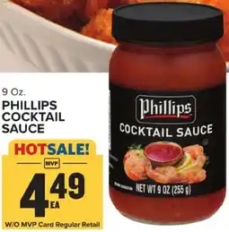 Food Lion Phillips cocktail sauce offer