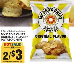 Food Lion My dad's chips original flavor potato chips offer