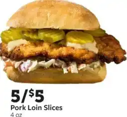 Fareway Pork Loin Slices offer
